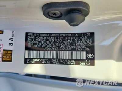 Zdjęcie 12 z 12 samochodu: 2026 TOYOTA COROLLA HYBRID LE VIN:JTDBCMFE4T3127301 - miniatura