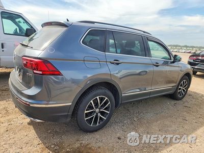 Trzecie zdjęcie samochodu z tyłu: 2021 VOLKSWAGEN TIGUAN SE VIN:3VV2B7AXXMM142965 - miniatura