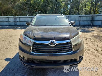 Piąte zdjęcie samochodu w środku: 2015 TOYOTA HIGHLANDER XLE VIN:5TDKKRFH8FS112796 - miniatura