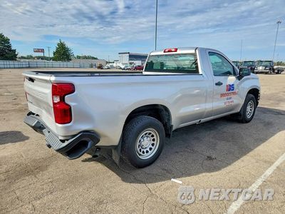 Trzecie zdjęcie samochodu z tyłu: 2020 CHEVROLET SILVERADO C1500 VIN:3GCNWAEF5LG282854 - miniatura