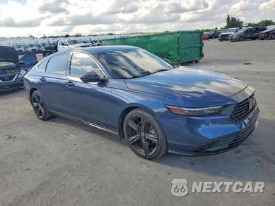 Czwarte zdjęcie samochodu z boku: 2024 HONDA ACCORD HYBRID EXL VIN:1HGCY2F66RA009355 - miniatura