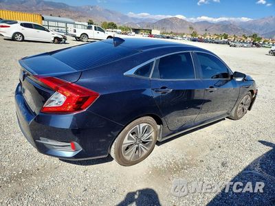 Trzecie zdjęcie samochodu z tyłu: 2016 HONDA CIVIC EX VIN:19XFC1F38GE218875 - miniatura