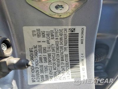 Zdjęcie 12 z 12 samochodu: 2020 HONDA CIVIC SI VIN:2HGFC1E58LH701060 - miniatura