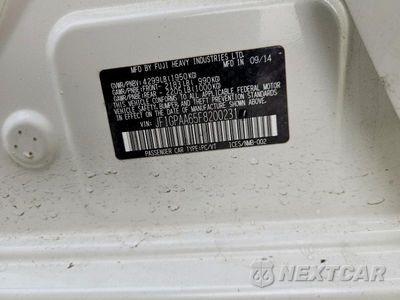 Zdjęcie 13 z 13 samochodu: 2015 SUBARU IMPREZA VIN:JF1GPAA65F8200231 - miniatura