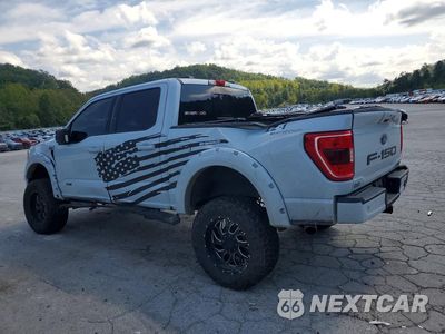 Drugie zdjęcie samochodu z przodu: 2022 FORD F150 SUPERCREW VIN:1FTFW1E57NKD06076 - miniatura