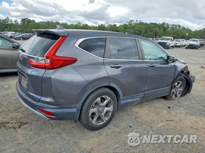 Trzecie zdjęcie samochodu z tyłu: 2019 HONDA CR-V EX VIN:5J6RW1H50KA010000 - miniatura