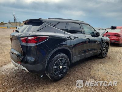 Trzecie zdjęcie samochodu z tyłu: 2019 CHEVROLET BLAZER 1LT VIN:3GNKBBRA6KS670438 - miniatura