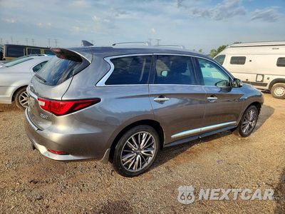 Trzecie zdjęcie samochodu z tyłu: 2017 INFINITI QX60 BASE VIN:5N1DL0MM1HC521935 - miniatura
