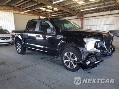 Czwarte zdjęcie samochodu z boku: 2019 FORD F150 SUPERCREW VIN:1FTEW1EP0KKD13556 - miniatura
