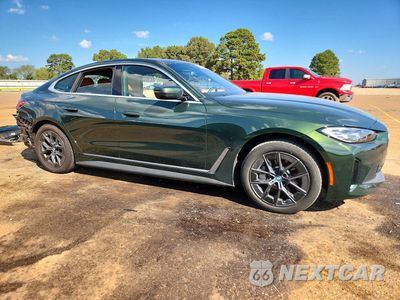 Czwarte zdjęcie samochodu z boku: 2024 BMW I4 EDRIVE 35 VIN:WBY43AW00RFS77391 - miniatura