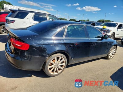 Trzecie zdjęcie samochodu z tyłu: 2013 AUDI A4 PREMIUM PLUS VIN:WAUFFAFL0DA176348 - miniatura