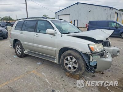 Czwarte zdjęcie samochodu z boku: 2006 TOYOTA HIGHLANDER BASE VIN:JTEDP21A960105348 - miniatura