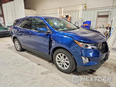 Czwarte zdjęcie samochodu z boku: 2020 CHEVROLET EQUINOX LT VIN:3GNAXKEV7LL195349 - miniatura