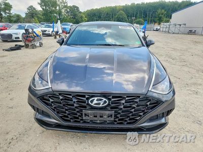 Piąte zdjęcie samochodu w środku: 2021 HYUNDAI SONATA SEL PLUS VIN:5NPEJ4J21MH078614 - miniatura