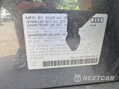Zdjęcie 13 z 13 samochodu: 2016 AUDI SQ5 PREMIUM PLUS VIN:WA1CCAFP7GA037916 - miniatura