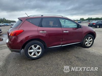 Trzecie zdjęcie samochodu z tyłu: 2010 NISSAN MURANO S VIN:JN8AZ1MW1AW134954 - miniatura