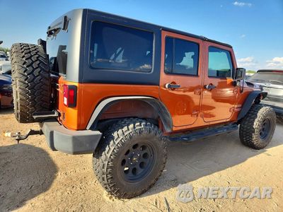 Trzecie zdjęcie samochodu z tyłu: 2011 JEEP WRANGLER UNLIMITED SPORT VIN:1J4BA3H18BL579934 - miniatura