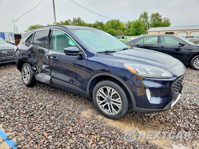 Czwarte zdjęcie samochodu z boku: 2021 FORD ESCAPE SEL VIN:1FMCU9H66MUA44920 - miniatura