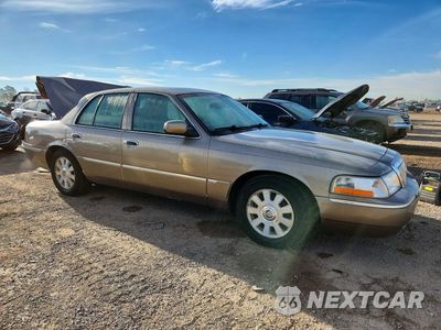 Czwarte zdjęcie samochodu z boku: 2004 MERCURY GRAND MARQUIS LS VIN:2MEFM75W14X630040 - miniatura