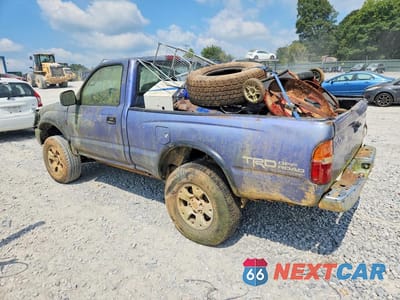 Drugie zdjęcie samochodu z przodu: 2000 TOYOTA TACOMA BASE VIN:4TAPM62NXYZ574297 - miniatura