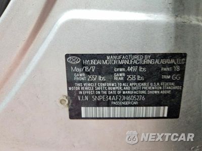 Zdjęcie 12 z 12 samochodu: 2018 HYUNDAI SONATA LIMITED VIN:5NPE34AF2JH605276 - miniatura