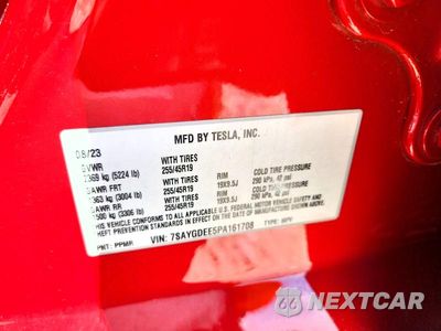 Zdjęcie 13 z 13 samochodu: 2023 TESLA MODEL Y VIN:7SAYGDEE5PA161708 - miniatura