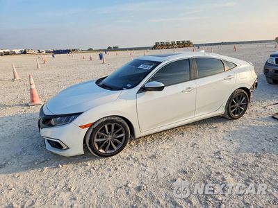 2019 HONDA CIVIC EXL JHMFC1F72KX004152 - główne zdjęcie licytacji z USA - miniatura