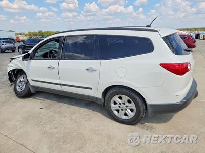 Drugie zdjęcie samochodu z przodu: 2011 CHEVROLET TRAVERSE LS VIN:1GNKRFED5BJ321520 - miniatura
