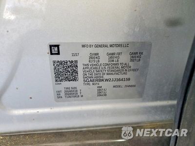 Zdjęcie 13 z 13 samochodu: 2018 BUICK ENCLAVE ESSENCE VIN:5GAERBKW2JJ164159 - miniatura