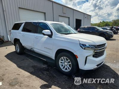 Czwarte zdjęcie samochodu z boku: 2023 CHEVROLET SUBURBAN C1500 LT VIN:1GNSCCKD4PR317195 - miniatura