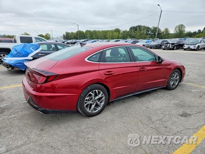 Trzecie zdjęcie samochodu z tyłu: 2023 HYUNDAI SONATA SEL VIN:KMHL64JA7PA301701 - miniatura