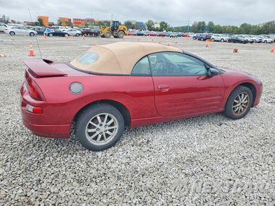 Trzecie zdjęcie samochodu z tyłu: 2001 MITSUBISHI ECLIPSE SPYDER GS VIN:4A3AE45G71E047319 - miniatura