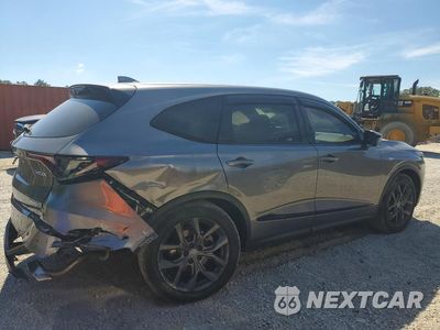 Trzecie zdjęcie samochodu z tyłu: 2022 ACURA MDX A-SPEC VIN:5J8YE1H06NL040072 - miniatura