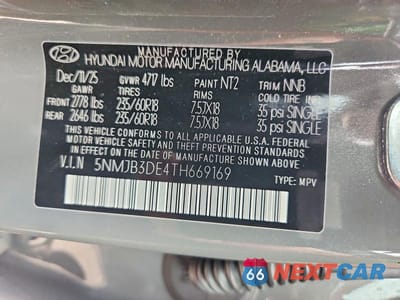 Zdjęcie 13 z 13 samochodu: 2026 HYUNDAI TUCSON SEL VIN:5NMJB3DE4TH669169 - miniatura