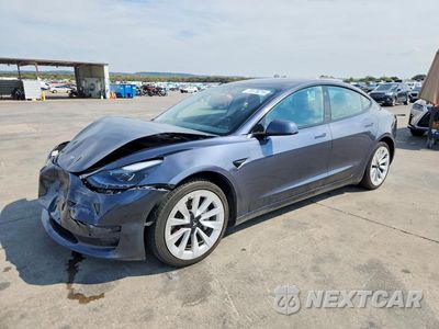 2022 TESLA MODEL 3 5YJ3E1EA0NF376387 - główne zdjęcie licytacji z USA - miniatura