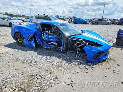 Czwarte zdjęcie samochodu z boku: 2024 CHEVROLET CORVETTE STINGRAY 2LT VIN:1G1YB2D43R5114797 - miniatura