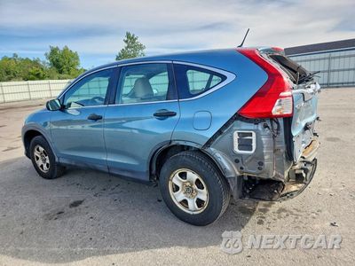 Drugie zdjęcie samochodu z przodu: 2015 HONDA CR-V LX VIN:5J6RM4H30FL128435 - miniatura