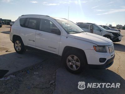 Czwarte zdjęcie samochodu z boku: 2014 JEEP COMPASS SPORT VIN:1C4NJCBAXED829572 - miniatura