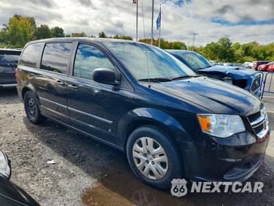 Czwarte zdjęcie samochodu z boku: 2016 DODGE GRAND CARAVAN SE VIN:2C4RDGBG1GR368900 - miniatura