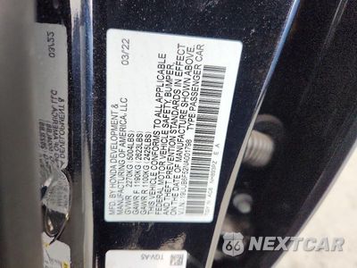 Zdjęcie 12 z 12 samochodu: 2022 ACURA TLX TECH A VIN:19UUB6F52NA001798 - miniatura