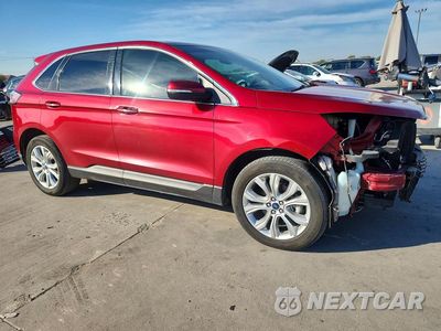 Czwarte zdjęcie samochodu z boku: 2019 FORD EDGE TITANIUM VIN:2FMPK3K94KBC06280 - miniatura