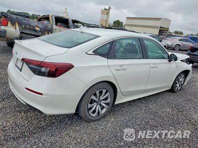 Trzecie zdjęcie samochodu z tyłu: 2025 HONDA CIVIC LX VIN:2HGFE2F26SH558628 - miniatura