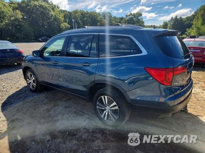 Drugie zdjęcie samochodu z przodu: 2017 HONDA PILOT EXL VIN:5FNYF6H57HB086702 - miniatura