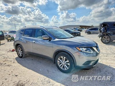 Czwarte zdjęcie samochodu z boku: 2016 NISSAN ROGUE SV VIN:KNMAT2MT7GP598181 - miniatura