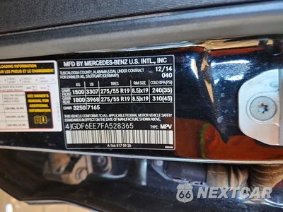 Zdjęcie 13 z 13 samochodu: 2015 MERCEDES-BENZ GL 450 4MATIC VIN:4JGDF6EE7FA528365 - miniatura