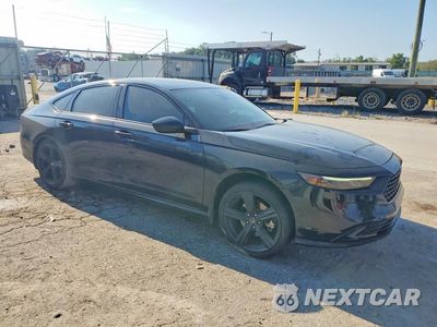Czwarte zdjęcie samochodu z boku: 2024 HONDA ACCORD HYBRID SPORT-L VIN:1HGCY2F79RA011268 - miniatura