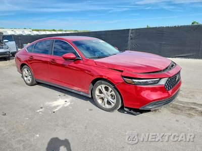 Czwarte zdjęcie samochodu z boku: 2023 HONDA ACCORD LX VIN:1HGCY1F21PA009641 - miniatura