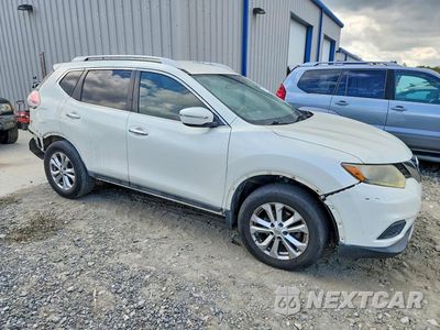 Czwarte zdjęcie samochodu z boku: 2015 NISSAN ROGUE SV VIN:5N1AT2MT8FC773829 - miniatura