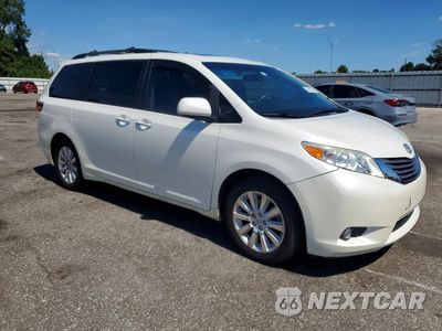 Czwarte zdjęcie samochodu z boku: 2015 TOYOTA SIENNA XLE 7-PASSENGER VIN:5TDDK3DC6FS109747 - miniatura