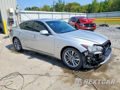 Czwarte zdjęcie samochodu z boku: 2020 INFINITI Q50 3.0T LUXE VIN:JN1EV7APXLM207975 - miniatura
